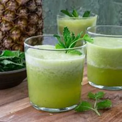 Pineapple with Mint